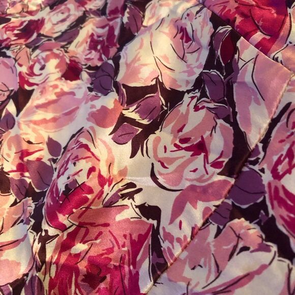 Banana Republic 100% Silk Long Floral Skirt - Picture 2 of 9